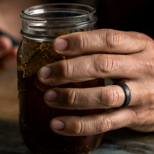 Bande de sauvegarde en silicone (gratuite avec l'achat d'une bague)